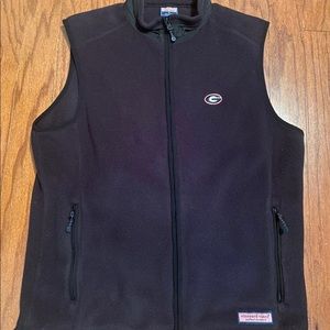 Men’s Vineyard Vines UGA fleece vest